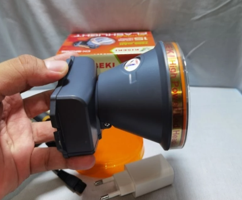 Senter Kepala CHARGE 150 watt Super Bright LED Kiseki CK-SKD 8G