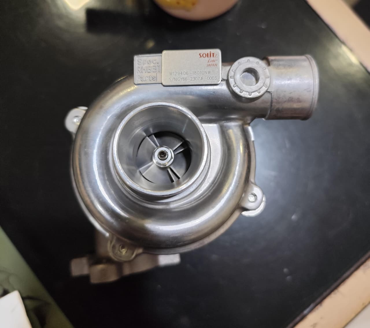 Turbo charger Solitz RHB31 RHF5 Yanmar Engine 4TNV84 4TNE84T-G1 A Komatsu PC50 PN 129406-18010