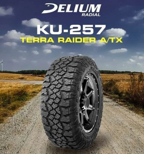 BAN MOBIL RADIAL DELIUM M-T KU-257 TERRA RAIDER ATX LT 245-75 R16 10PR