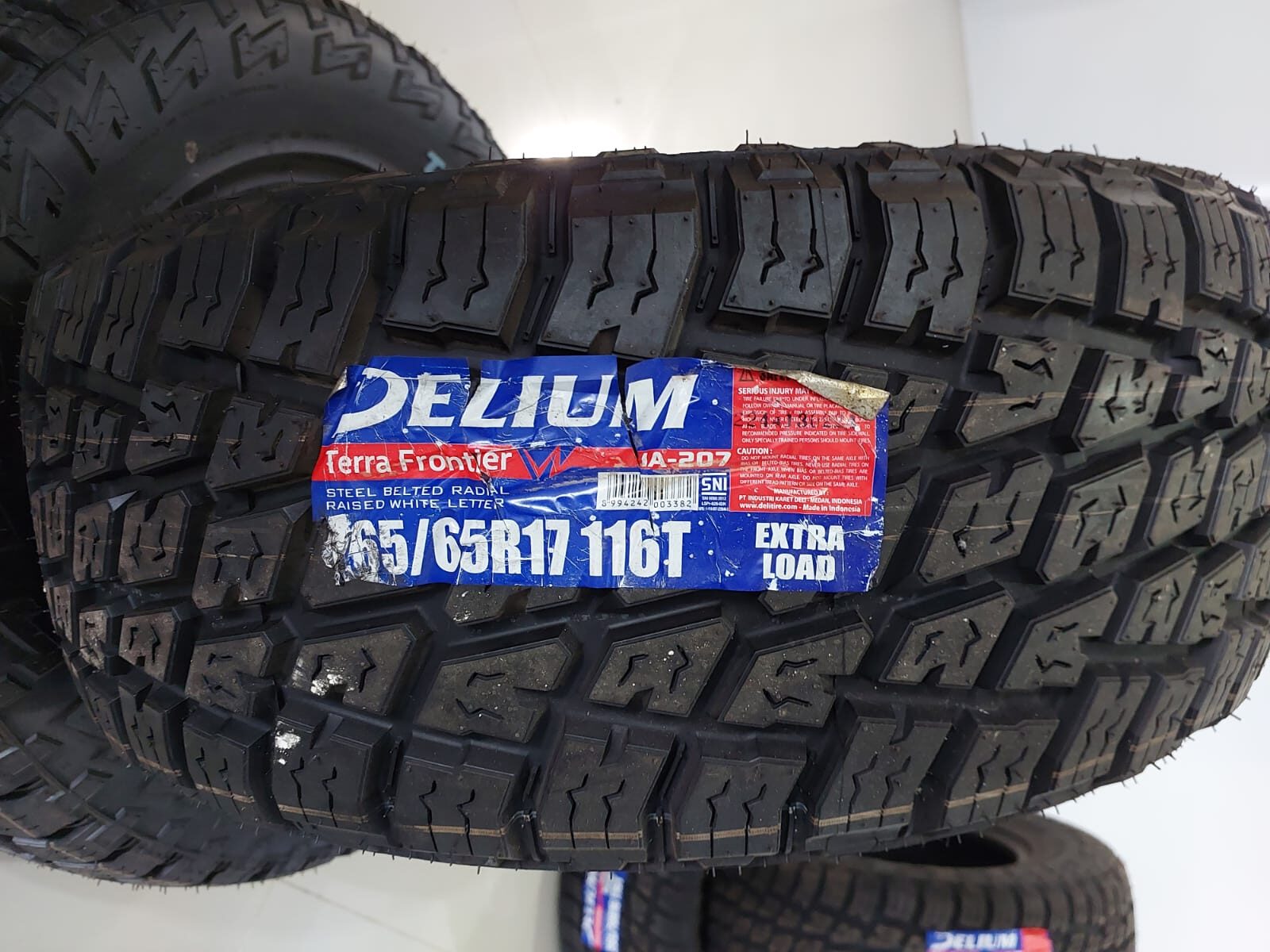 BAN MOBIL RADIAL DELIUM TERRA FRONTIER IA-207 EXTRA LOAD 265-65R17 116T
