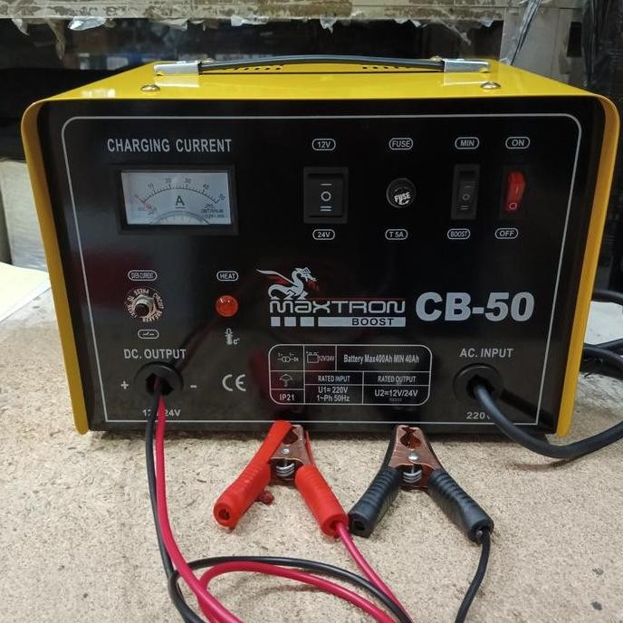 Charger Aki Maxtron CB-50 50Amp 12-24V
