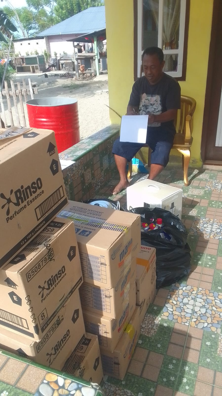 Penjualan VIa WA Dan Pengantaran On Site Produk Kebutuhan Kru Kapal 2