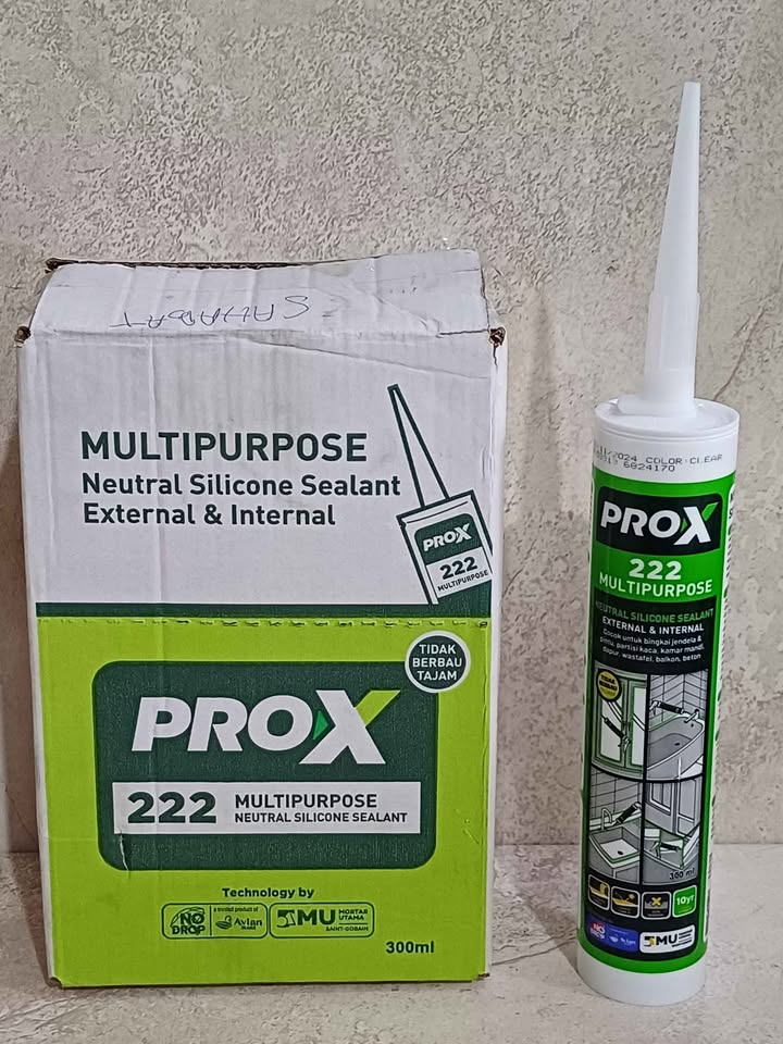 SILICONE SEALANT NETRAL (NON-ASAM) MULTIPURPOSE PRO-X 222 300 ML