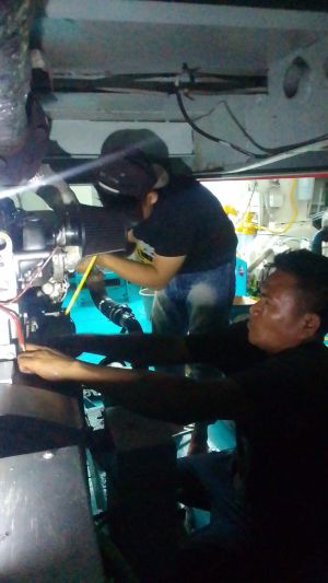 TROUBLE SHOOTING MESIN GENSET PERKINS PELANGGAN KAPAL MARINE