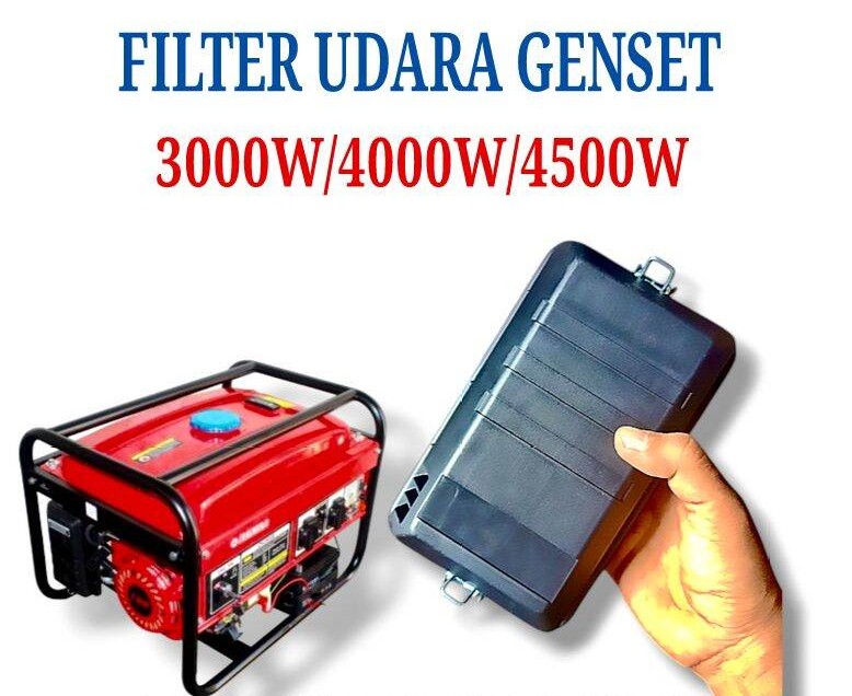 FILTER UDARA GENSET 3 KW SD 5 KW GASOLINE YASUKA YGS4500EXC 3,5 KW