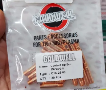 Contact Tip Ecu M6 x 25 (0,8mm) - Caldwell