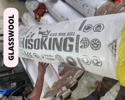 Glasswool Isoking Ukuran 25mm x1,2M x30M (16KG) Peroll