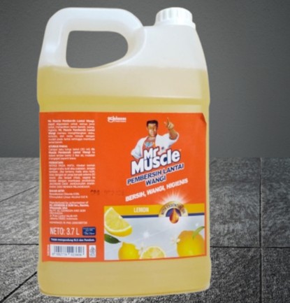 Pembersih Lantai Mr. Muscle Axi Triguna Lemon 3.7 L Gallon