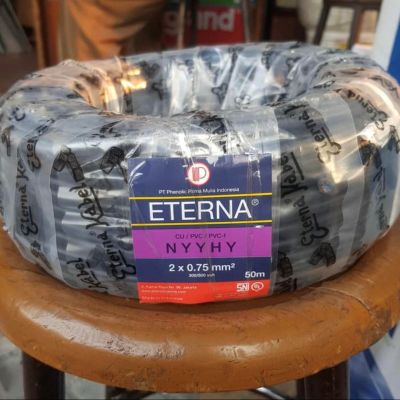KABEL ETERNA NYYHY 2x0.75 Roll Per 50 Meter