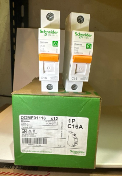 MCB Schneider 1 Phase 16 A 1P DOMF01116