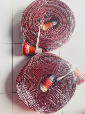 SELANG FIRE HOSE RED RUBBER MACHINO CPLG 2.5 INCH 15 METER