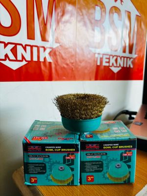 SIKAT MANGKOK KUNINGAN UKURAN 3 INCH (75 MM) MERK WIPRO TYPE SM-301