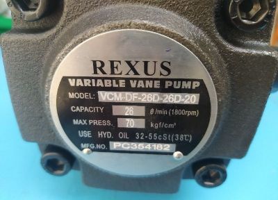 double variable vane pump hydraulic REXUS VCM-DF-26D-26D-10