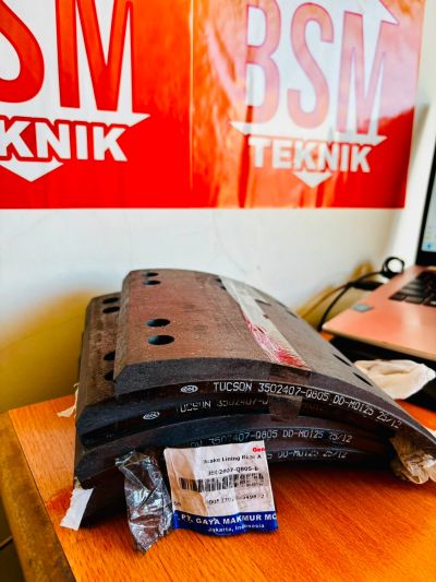 KAPAS REM BELAKANG TUCSON 16 Holes 10-20mm Tapered 200mm FAW GF60 J5P PN 3502407-Q805