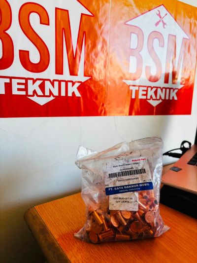 PAKU RIVET KAMPAS REM BELAKANG RIVET REAR COPPER Size M8x20 FAW PN 16282400563