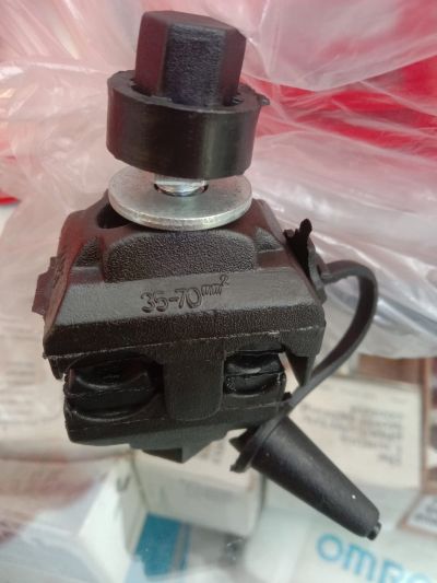 Piercing Connector 1 Baut Besar untuk Kabel Twisted 35-70 mm Percing Tap Connector PLN