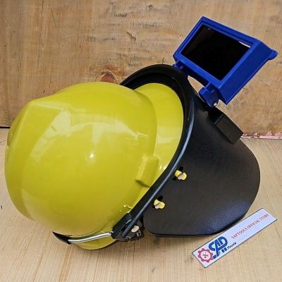 kedok las per helm kuning dengan kedok las per 2011 welding mask