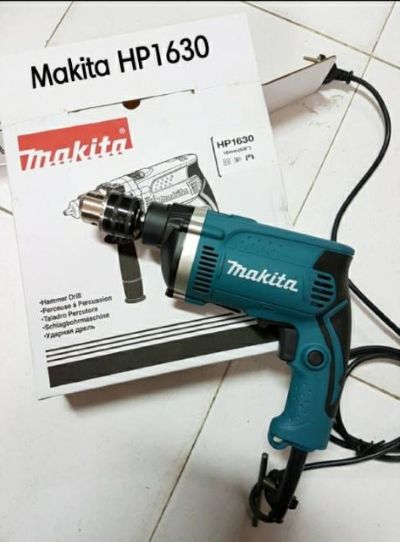 BOR LISTRIK MAKITA HP 1630 HAMMER DRILL 16 MM 710 W