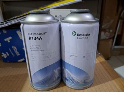 Freon Entalpia Europe R134A Kaleng 390 Gram Ac Mobil Kulka