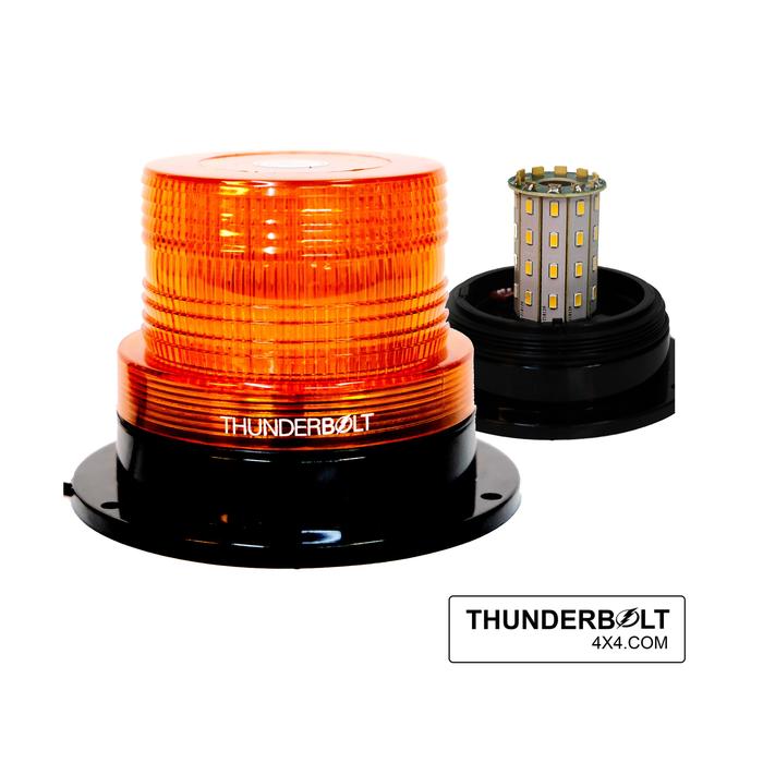 Lampu Rotary Heavy duty Thunderbolt WL69 LED 4 nch 12-48 VDC