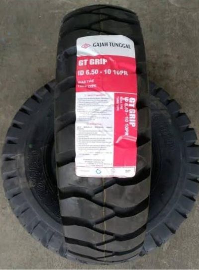 BAN FORKLIFT GAJAH TUNGGAL GT GRIP 6.50-10 10PR TUBE TYPE