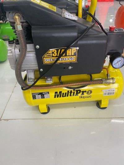 KOMPRESOR ANGIN AIR COMPRESSOR 3-4HP 10 LITER MULTIPRO EXPERT DCC-07510 GD